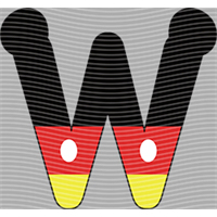 Cartoon letters-CL 254